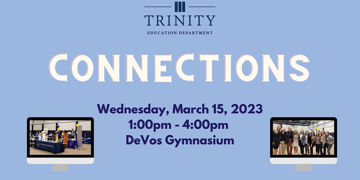 Trinity Ridge Community Center Events Spring 2023 Connections Event | Trinity Christian College: DeVos ...
