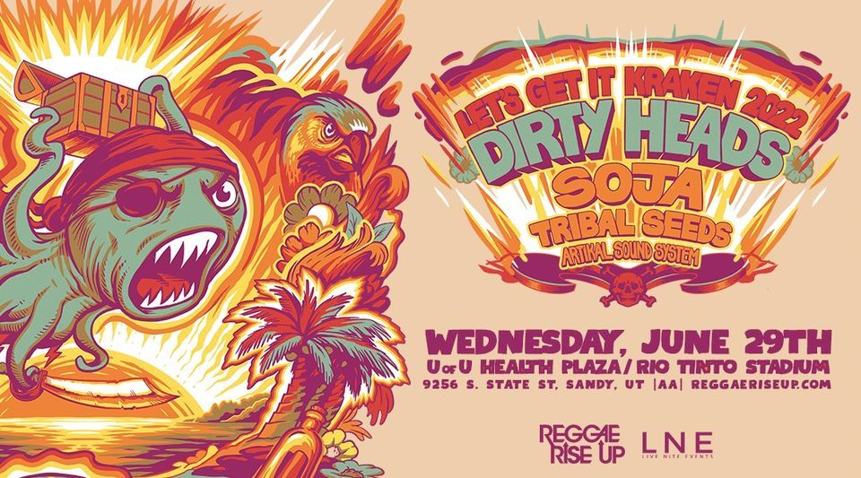 Dirty Heads Lets Get it Kraken 2022 at Rio Tinto Rio Tinto Stadium