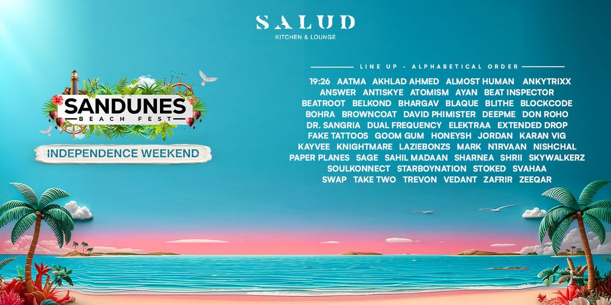 Sandunes Beach Fest at Salud