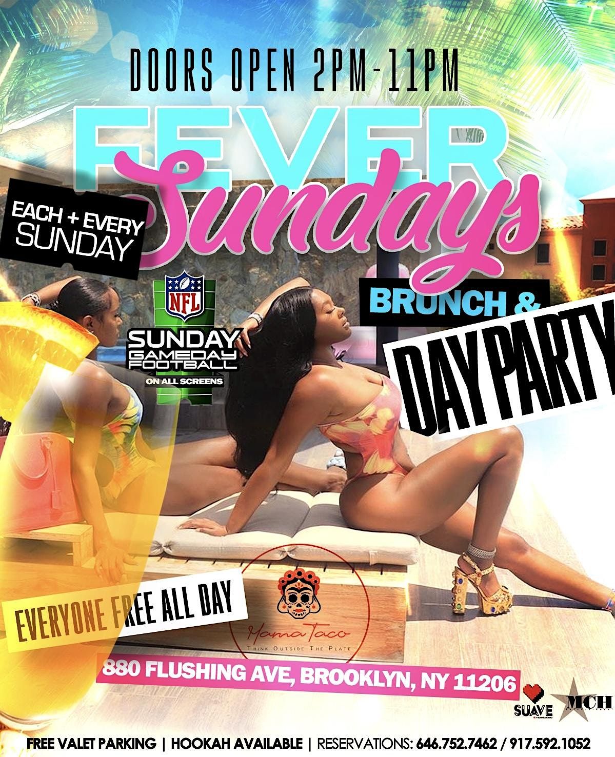 FEVER SUNDAYS (BRUNCH & DAY PARTY)