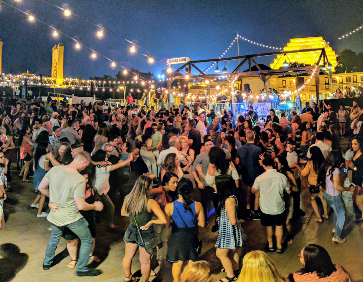 Dance On The Edge in Old Sacramento