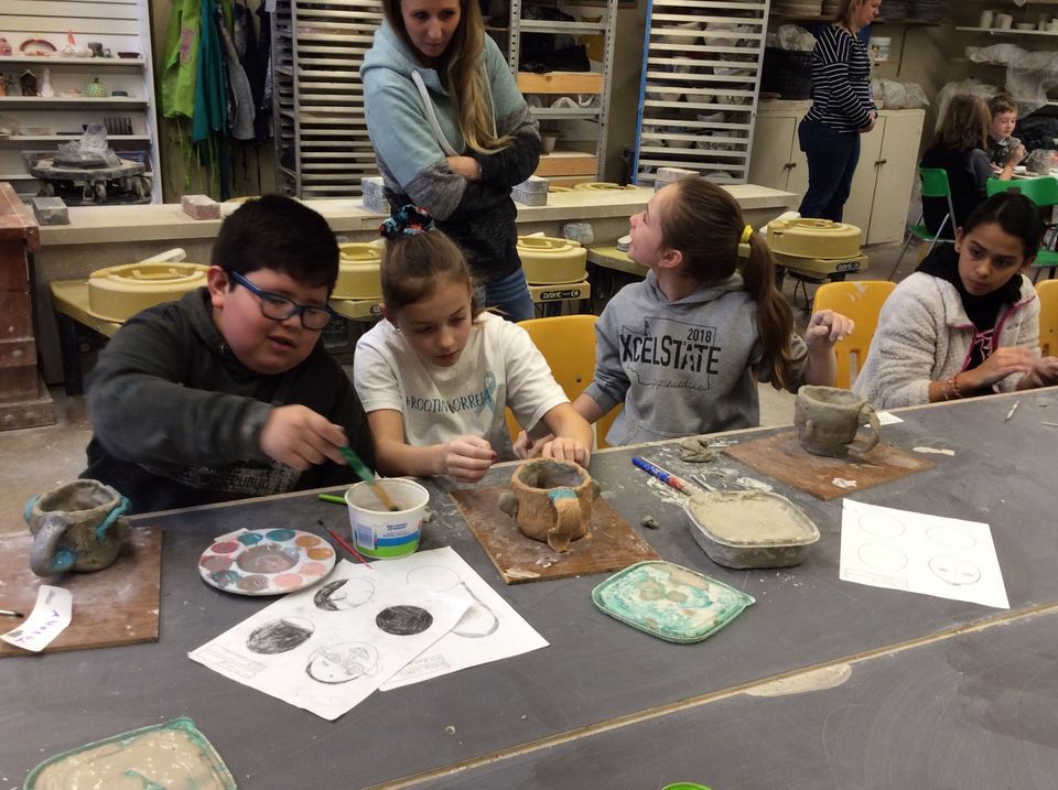 Art After School Tuesday Clay Club GalleryOne, Ellensburg, WA