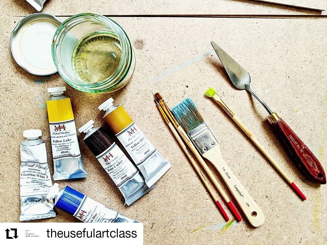 The Useful Art Class - Still Life Oil Painting Class