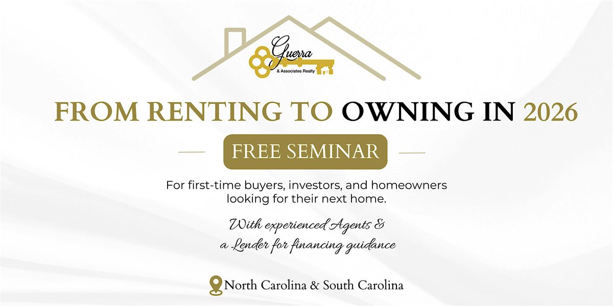 From Renting to Owning: Learn How to Buy & Invest in Real Estate in 2026