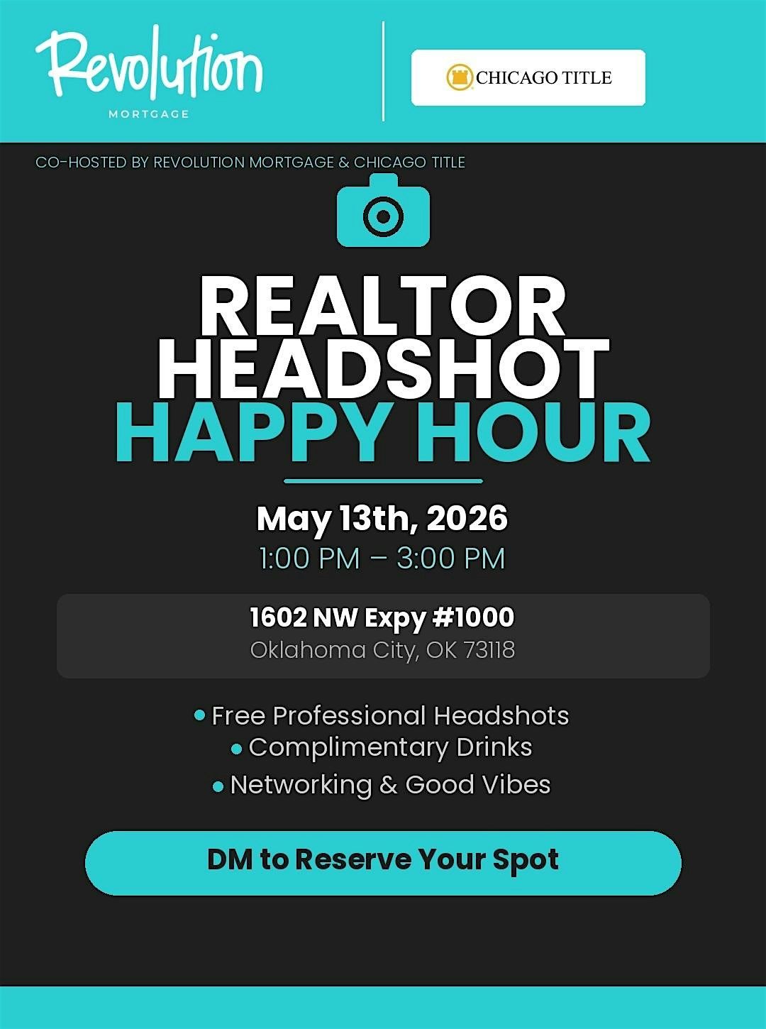 Realtor Headshot Happy Hour