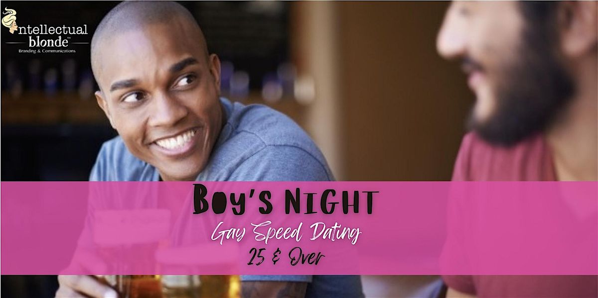 Gay Speed Dating for Men 25 & Over I Chelsea I Matches Same Night