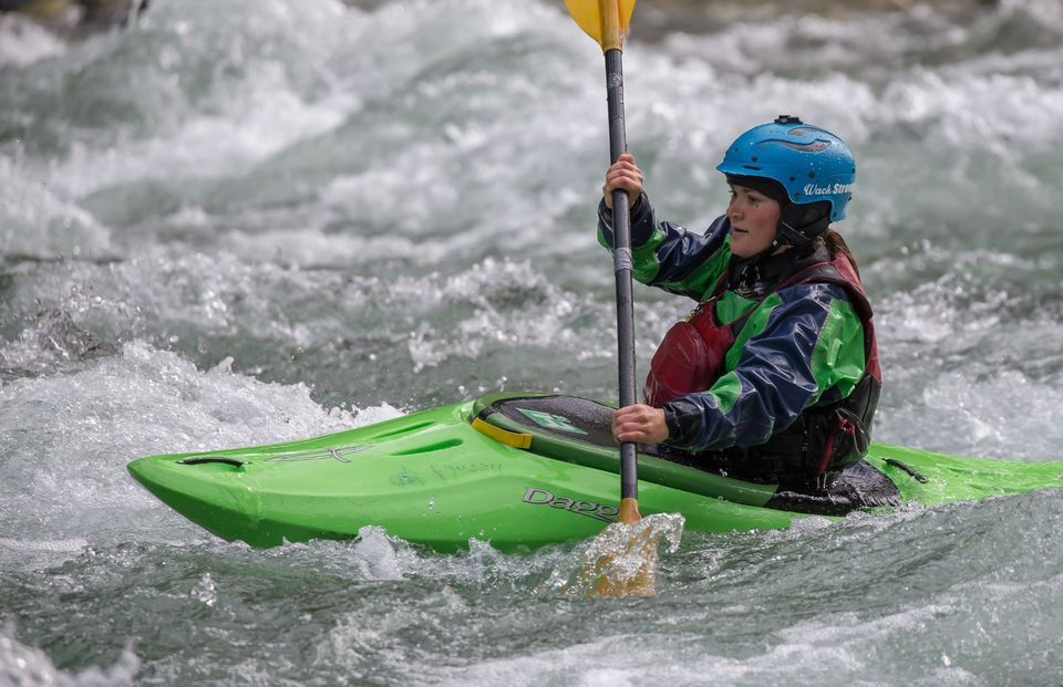Adult Intermediate Whitewater Kayak Lessons
