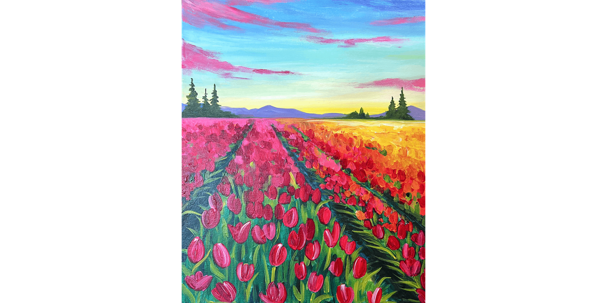 Tranquil Tulips - Paint and Sip in Phoenix | Classpop!\u2122