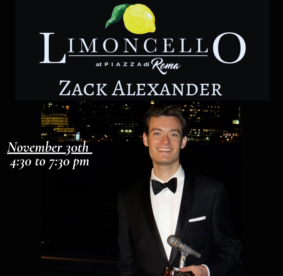 Zack Alexander at Algonquin Arts Theatre