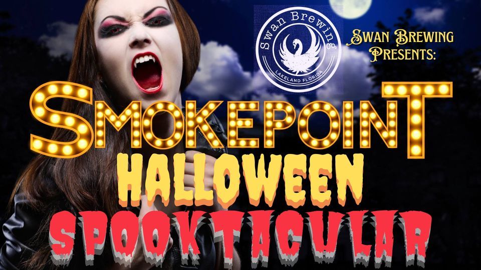Smokepoint Halloween Spooktacular Live! at Swan Brewing w/Best Costumes Prizes!  Swan Brewing 