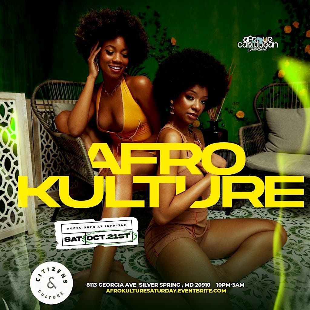 International Saturdays: Afro-Caribbean-Latin Experience !