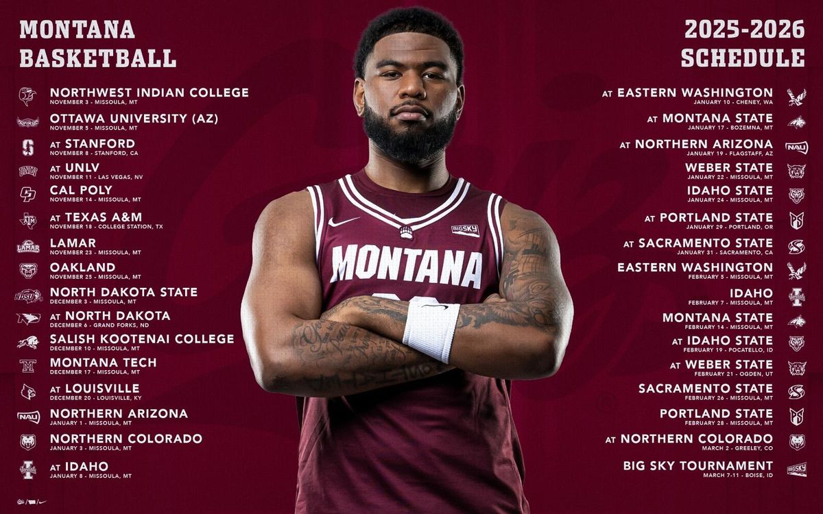 Parking Lamar Cardinals at Montana Grizzlies Mens Basketball