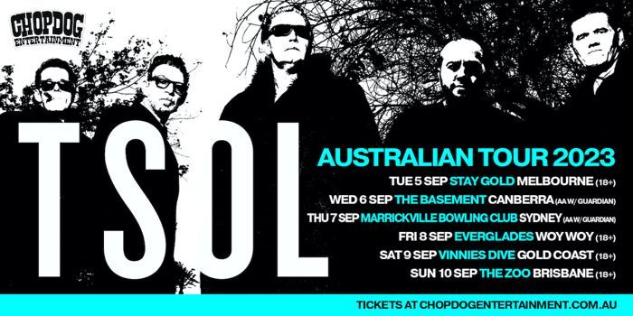 T.S.O.L. (USA) - Austalian Tour 2023