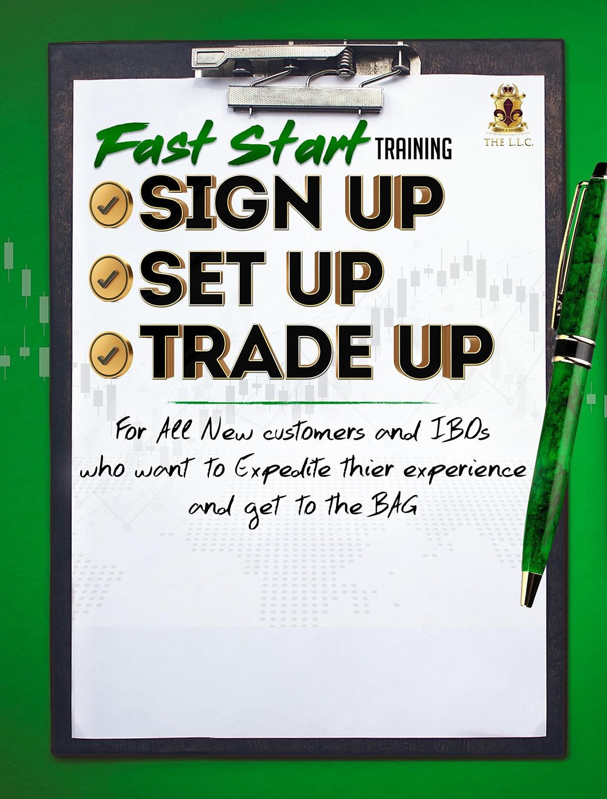 YEAR OF THE DOUBLE UP! HFX FAST START TRAINING ( SIGN UP, SET UP, TRADE UP)