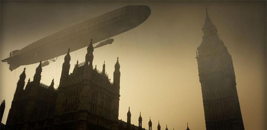 Zeppelin England ZEPPELINS OVER LONDON - WORLD WAR ONE WALK N TALK at Russell Square ...
