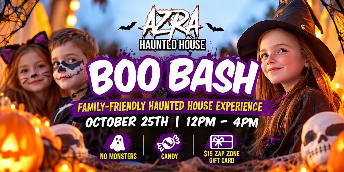 Boo Bash at Azra Haunted House | Family-Friendly Halloween Event at ...