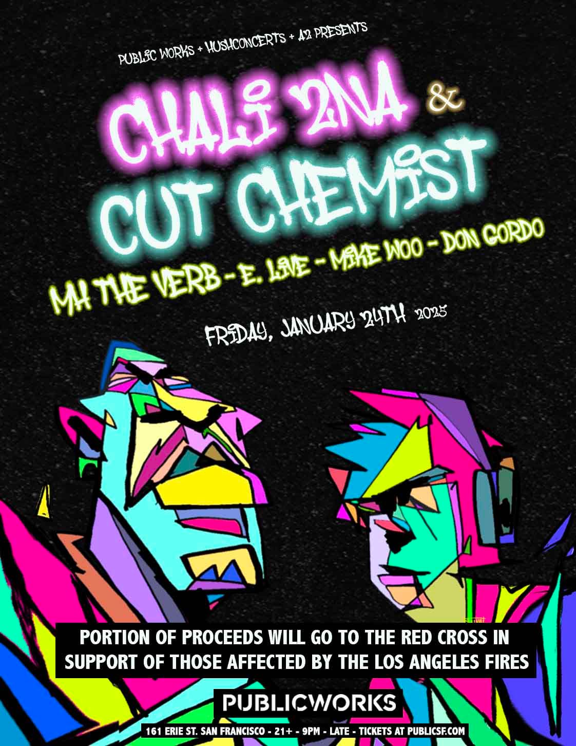 Cut Chemist & Chali 2na at Ophelias Electric Soapbox
