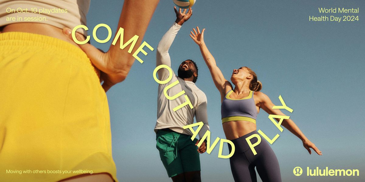 World Mental Health Day 2024 at lululemon, Los Gatos on 10th October, 2024