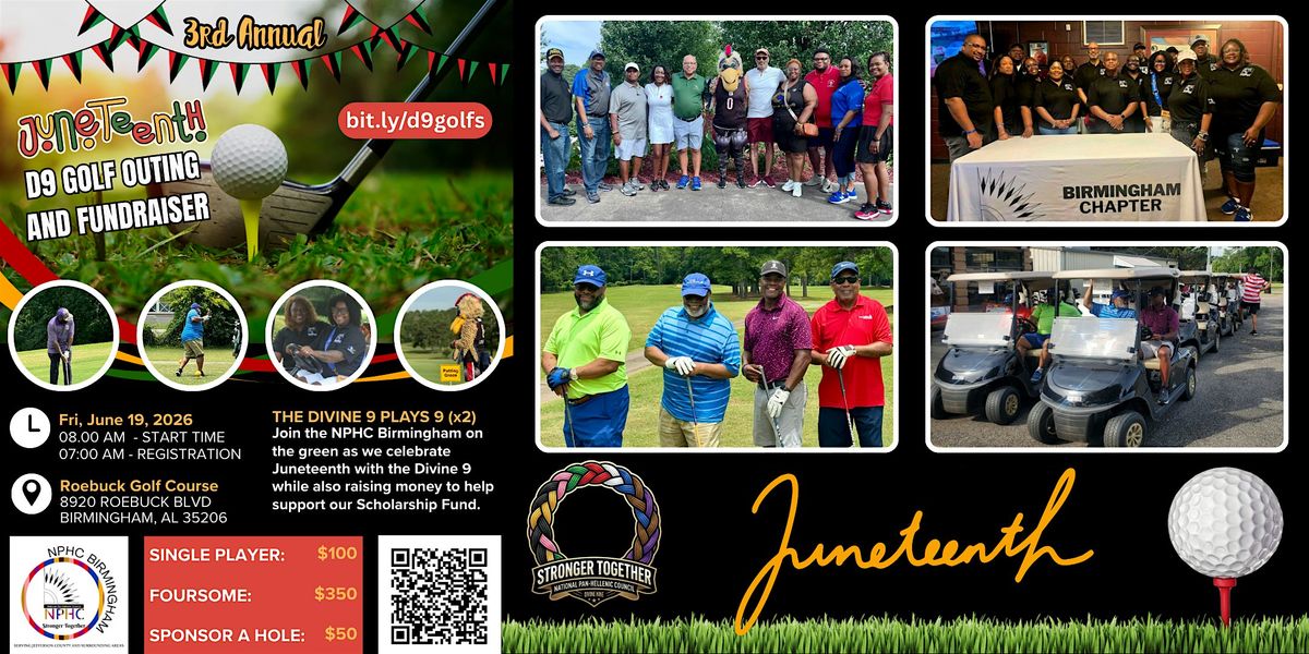NPHC Birmingham Juneteenth Golf Outing