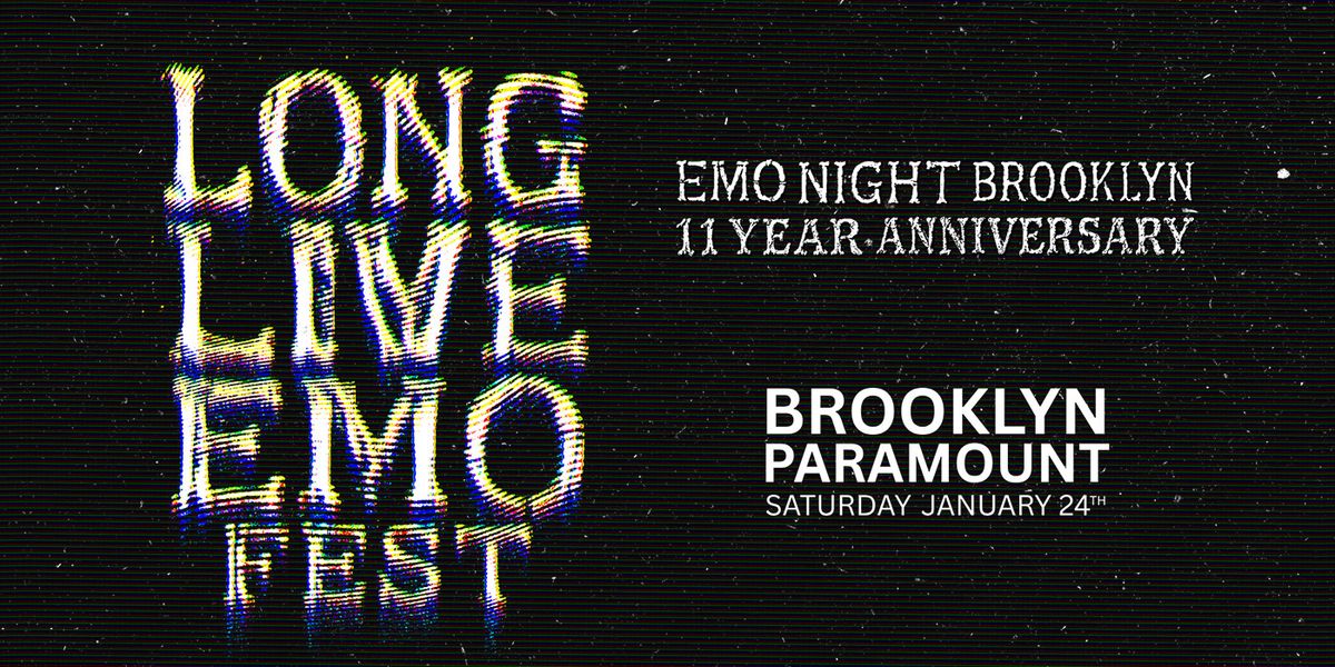 Emo Night Brooklyn: Long Live Emo Fest (21+)