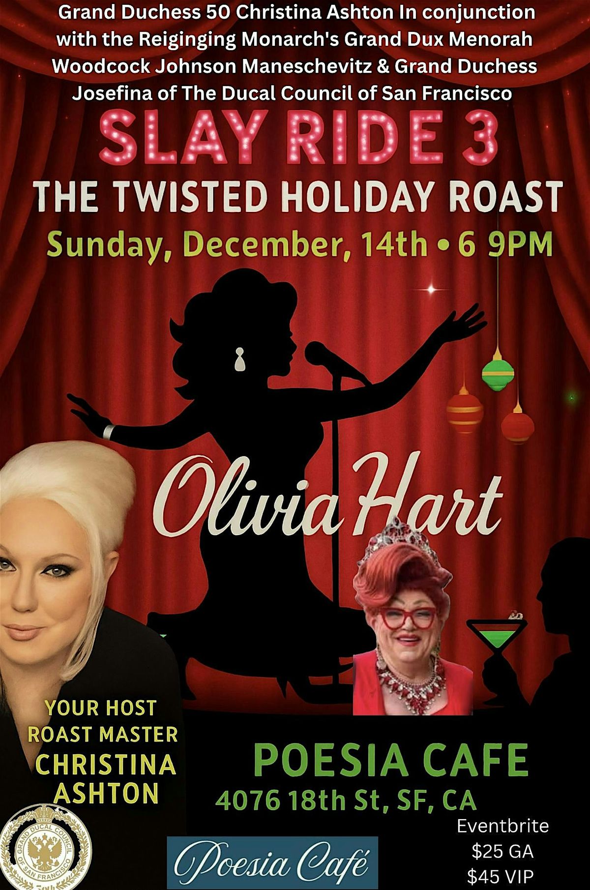 Slay Ride 3 The Twisted Holiday Roast of Olivia Hart