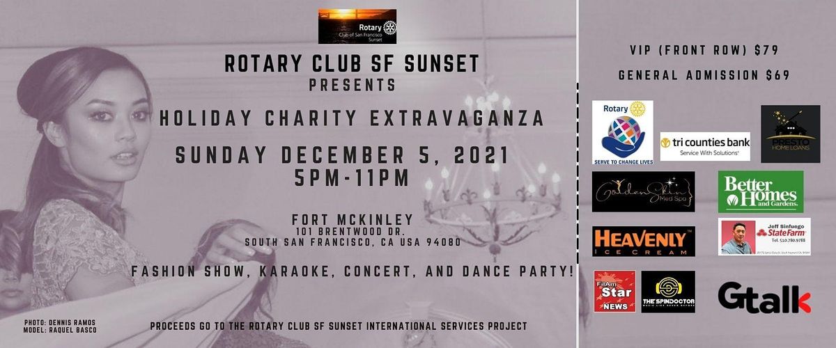 Rotary Club SF Sunset Holiday Charity Extravaganza