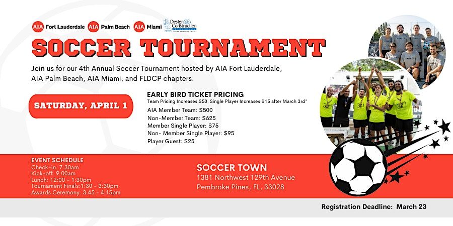 FLDCP x AIA FTL, MIA & WPB 4th Annual SOCCER TOURNAMENT | Soccer Town ...