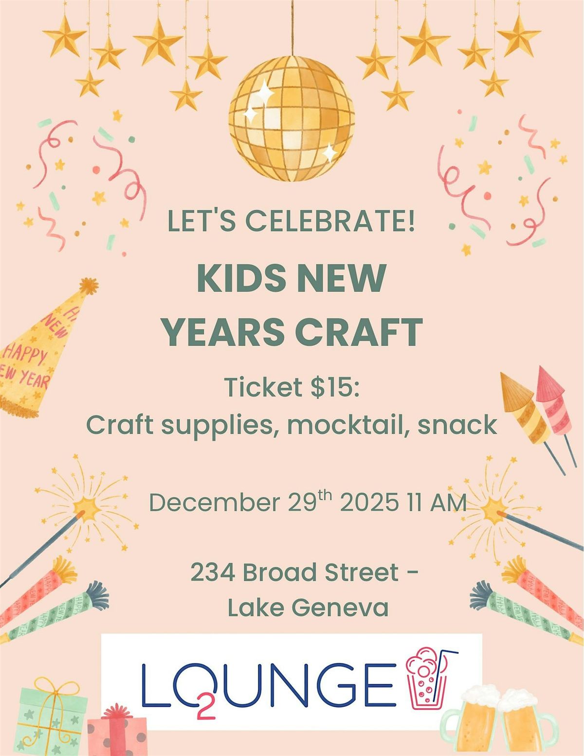 Kids New Years Craft