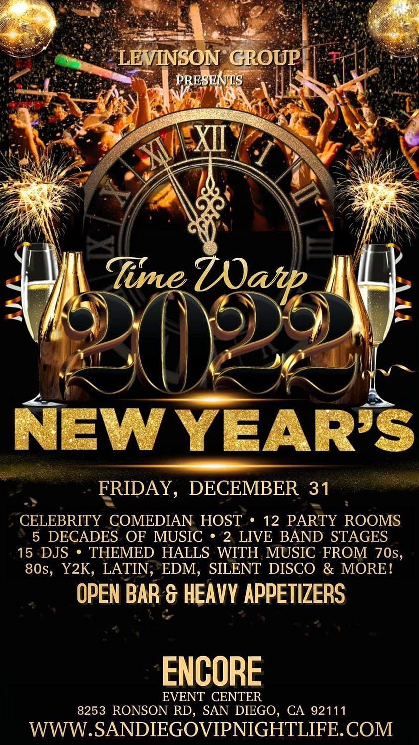 Time Warp New Years Eve Party