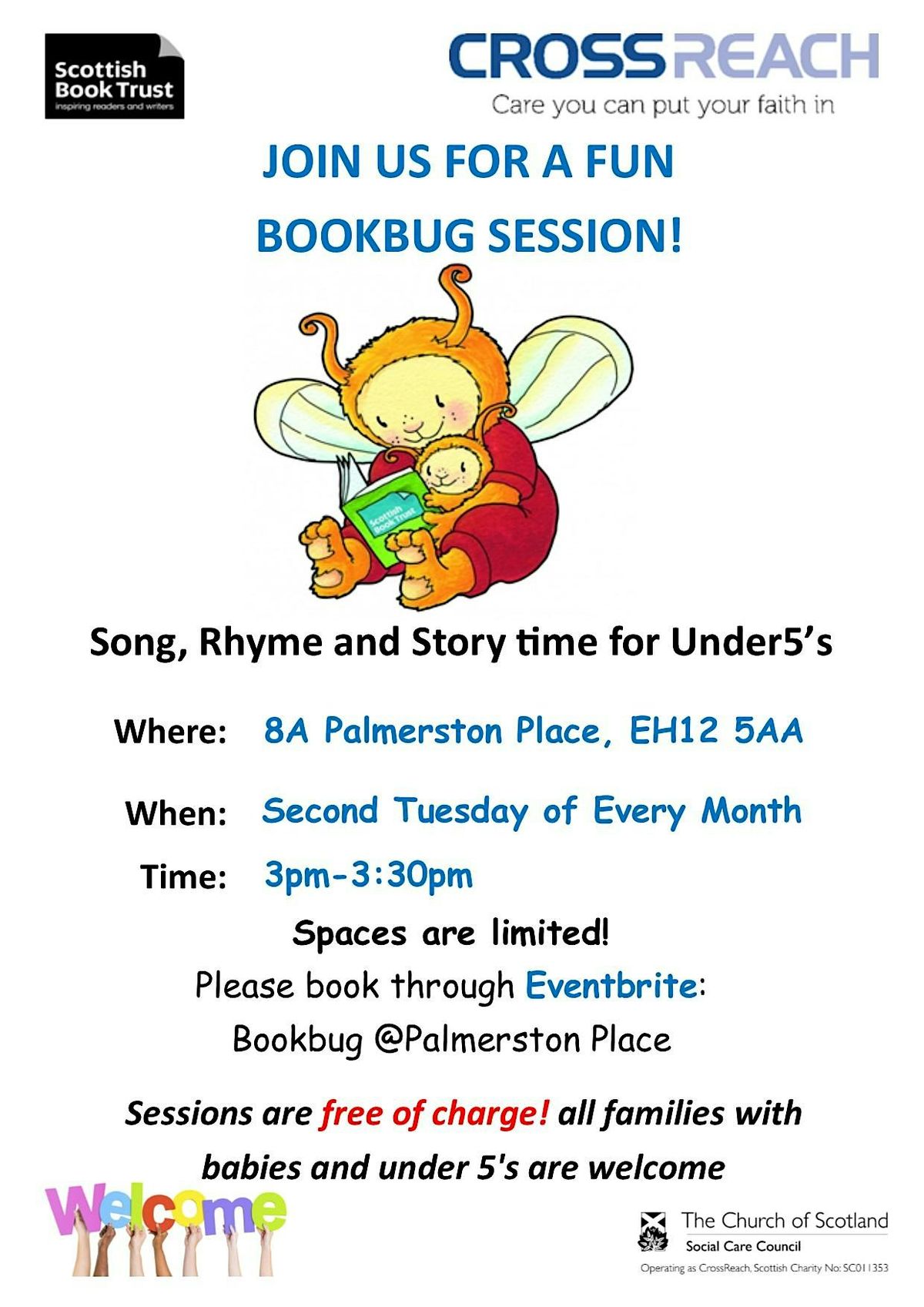 Bookbug @ Palmerston Place