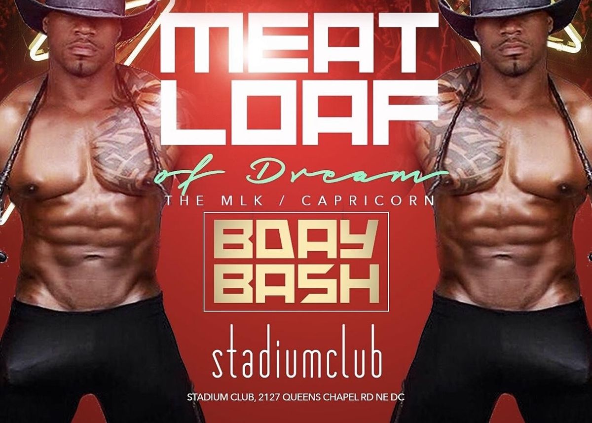 Mlk Capricorn Meatloaf Bash Stadium Club Washington Dc January 15 22 Mlk Capricorn Meatloaf Bash Stadium Club Washington Dc January 15 22