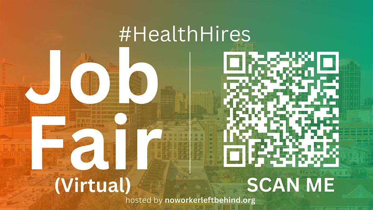 #HealthHires Virtual Job Fair \/ Career Expo Event #Indianapolis