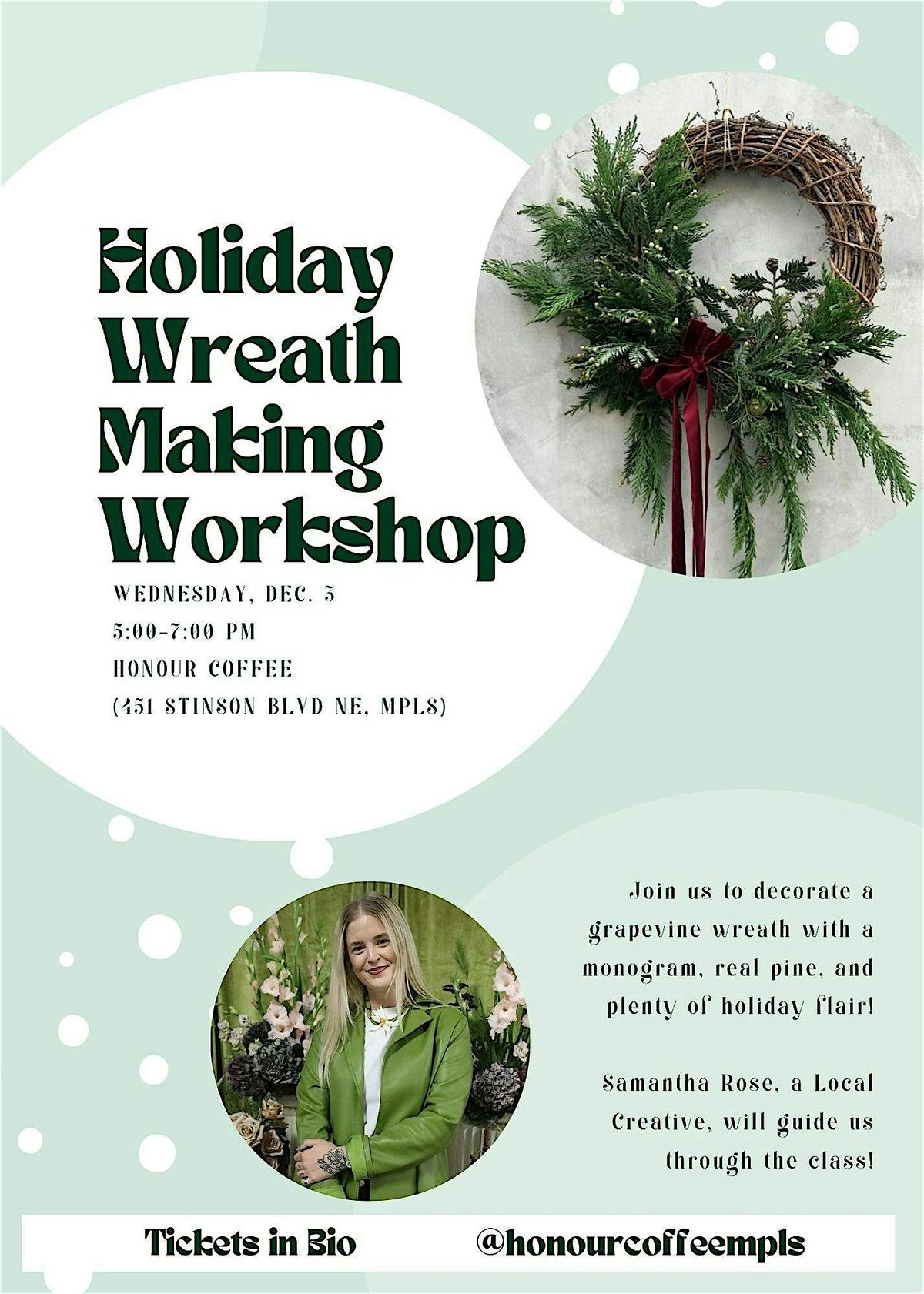 Holiday Wreath Making Workshop