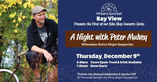 Bike Shop Concert Series Premier- A Night with Peter Mulvey!