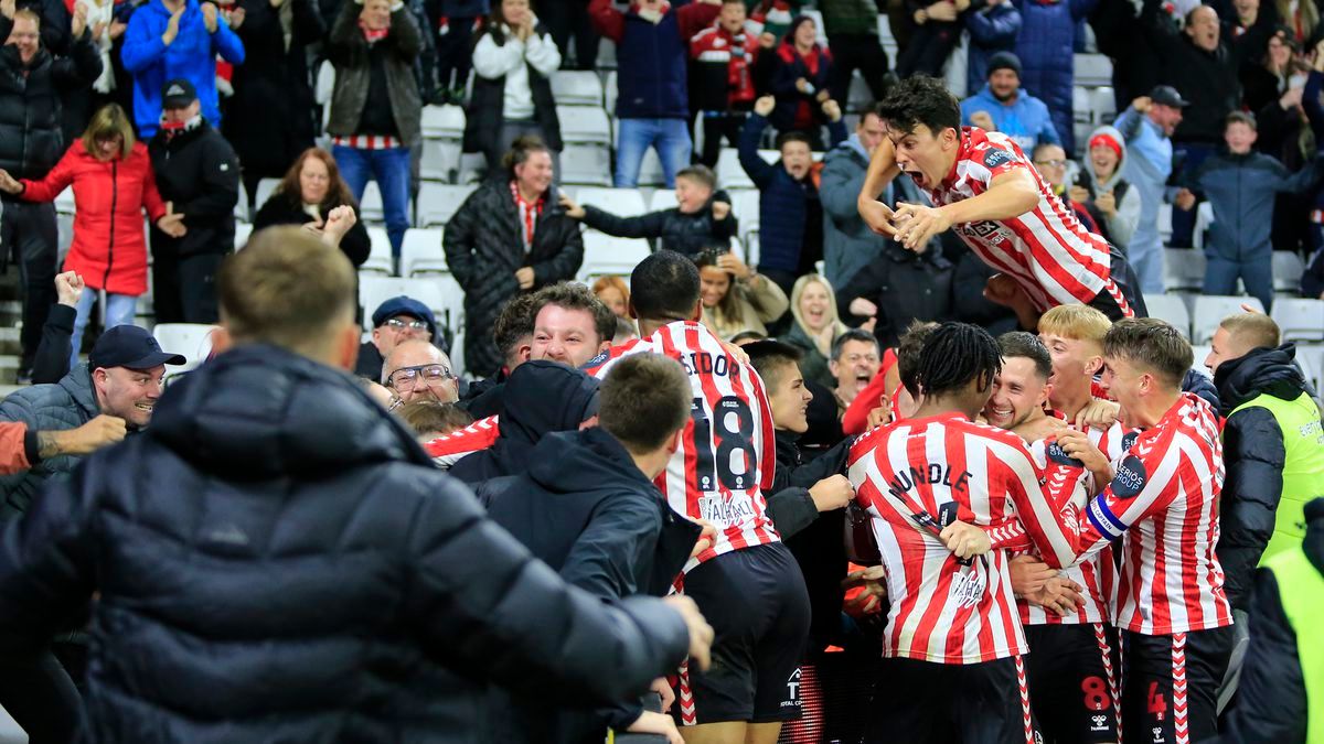 Sunderland FC vs Leeds United FC at Stadium of Light