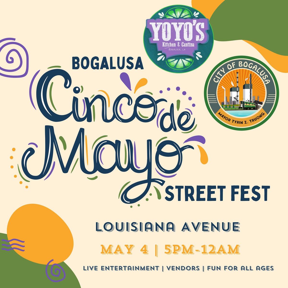 Cinco de Mayo Street Festival | Yoyo's Bar & Grill, Bogalusa, LA | May ...