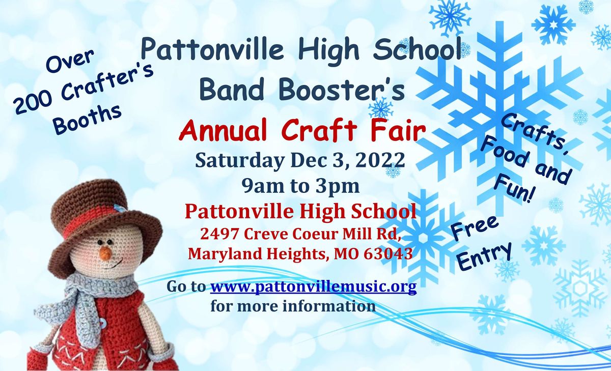 2022 Pattonville Band Boosters Annual Craft Fair | Pattonville High