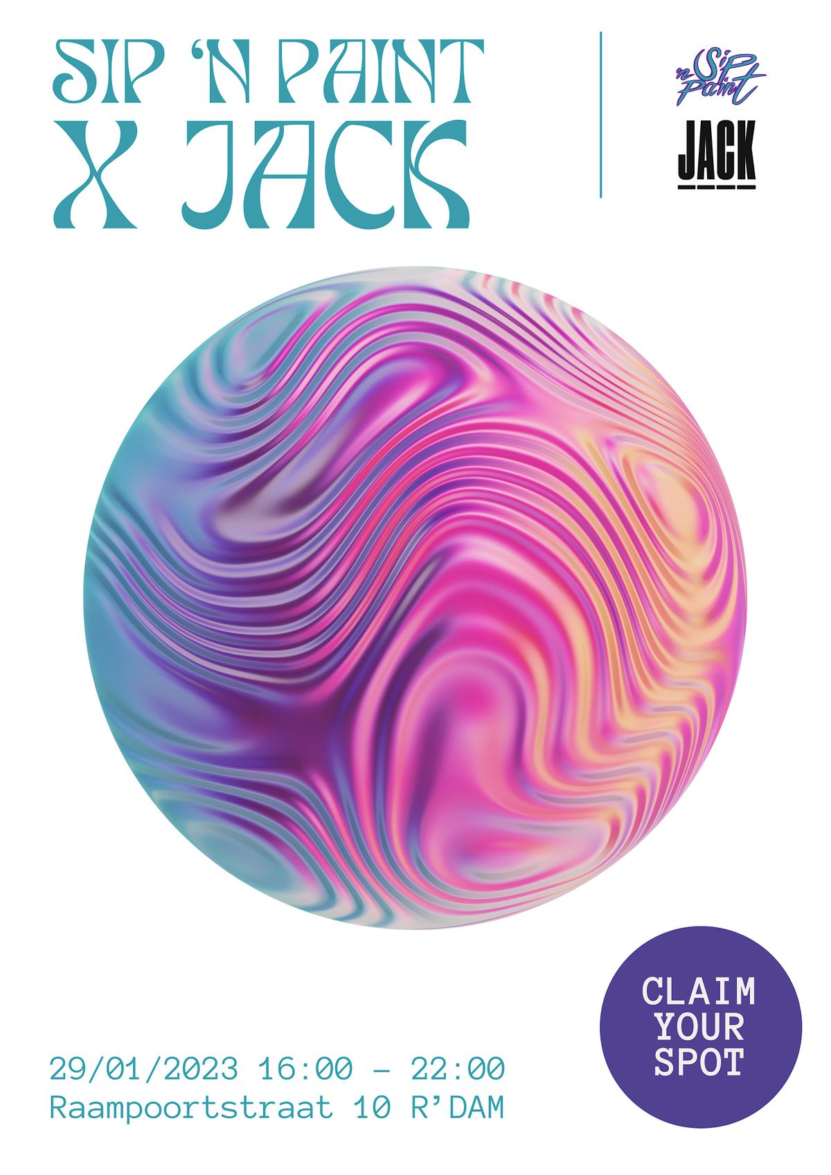 SIP \u2018N PAINT X JACK ROTTERDAM