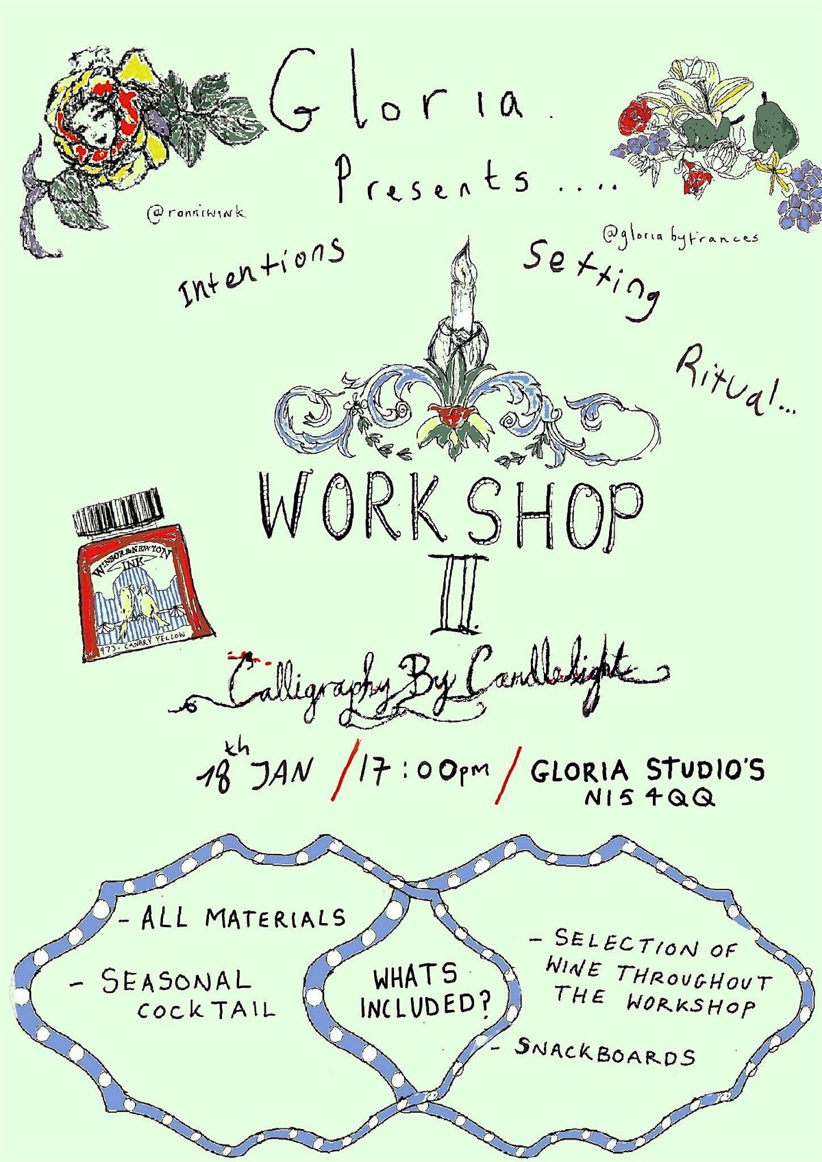 New Year Rituals with Calligraphy By Candlelight