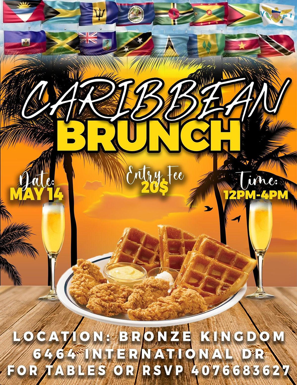 Caribbean Brunch Bronze Kingdom Museum, Orlando, FL May 14, 2022