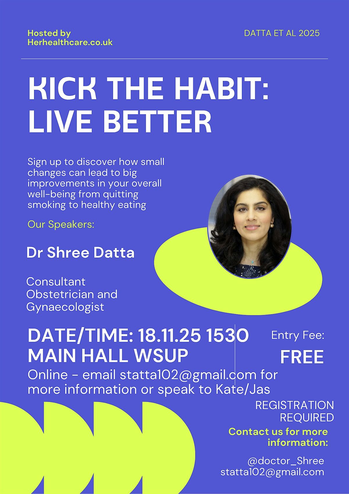 Healthy habits - how to kick smoking, unhealthy eating and up your health