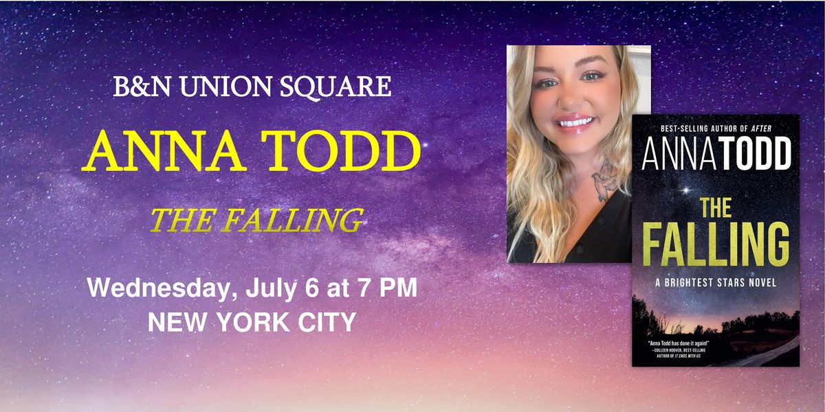 Anna Todd celebrates THE FALLING at Barnes & Noble - Union Square