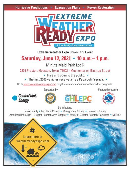 Hurricane Preparedness Minute Maid Park Houston Tx June 12 21