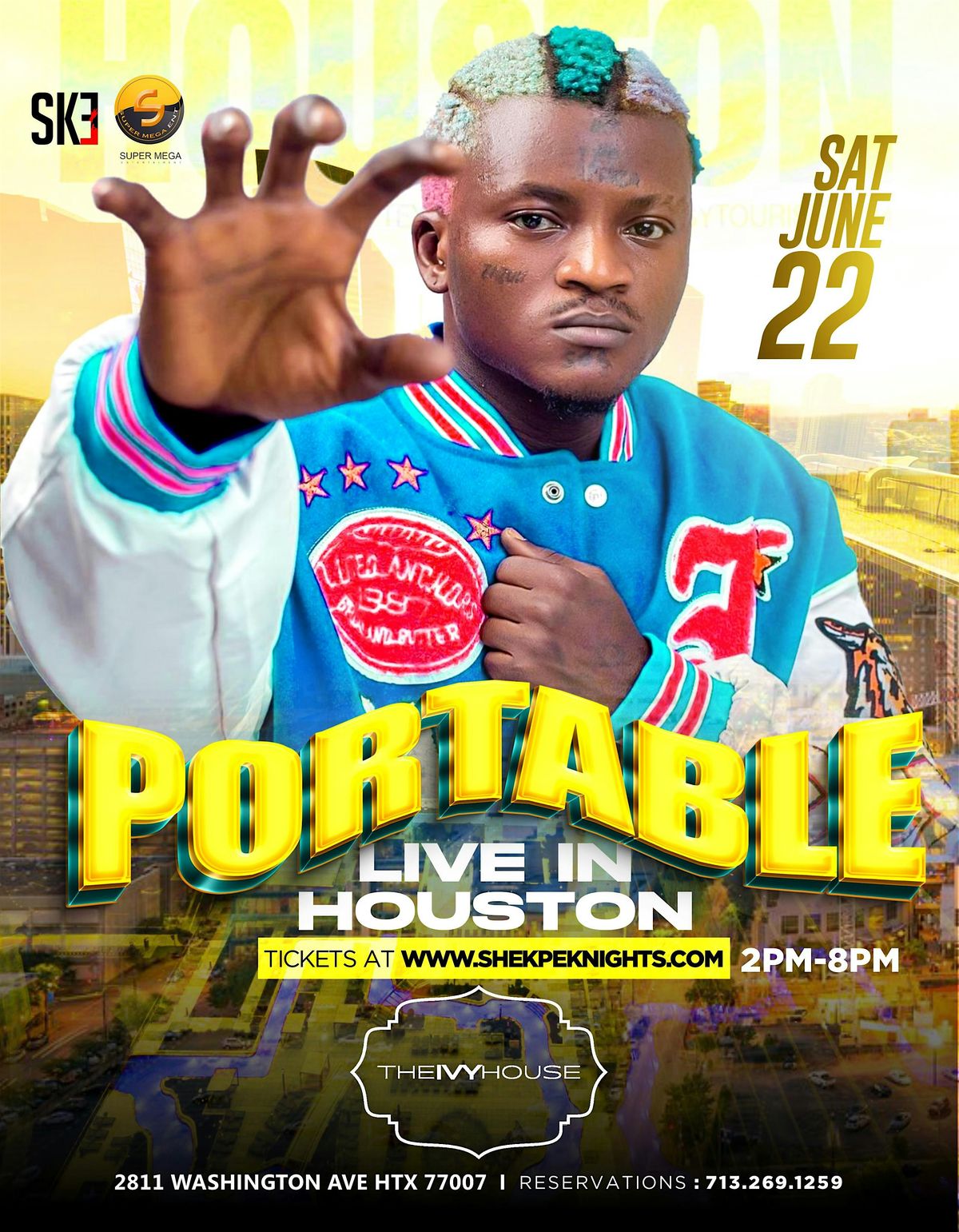 Portable Live In Houston June 22nd at IVY House | The Ivy House ...