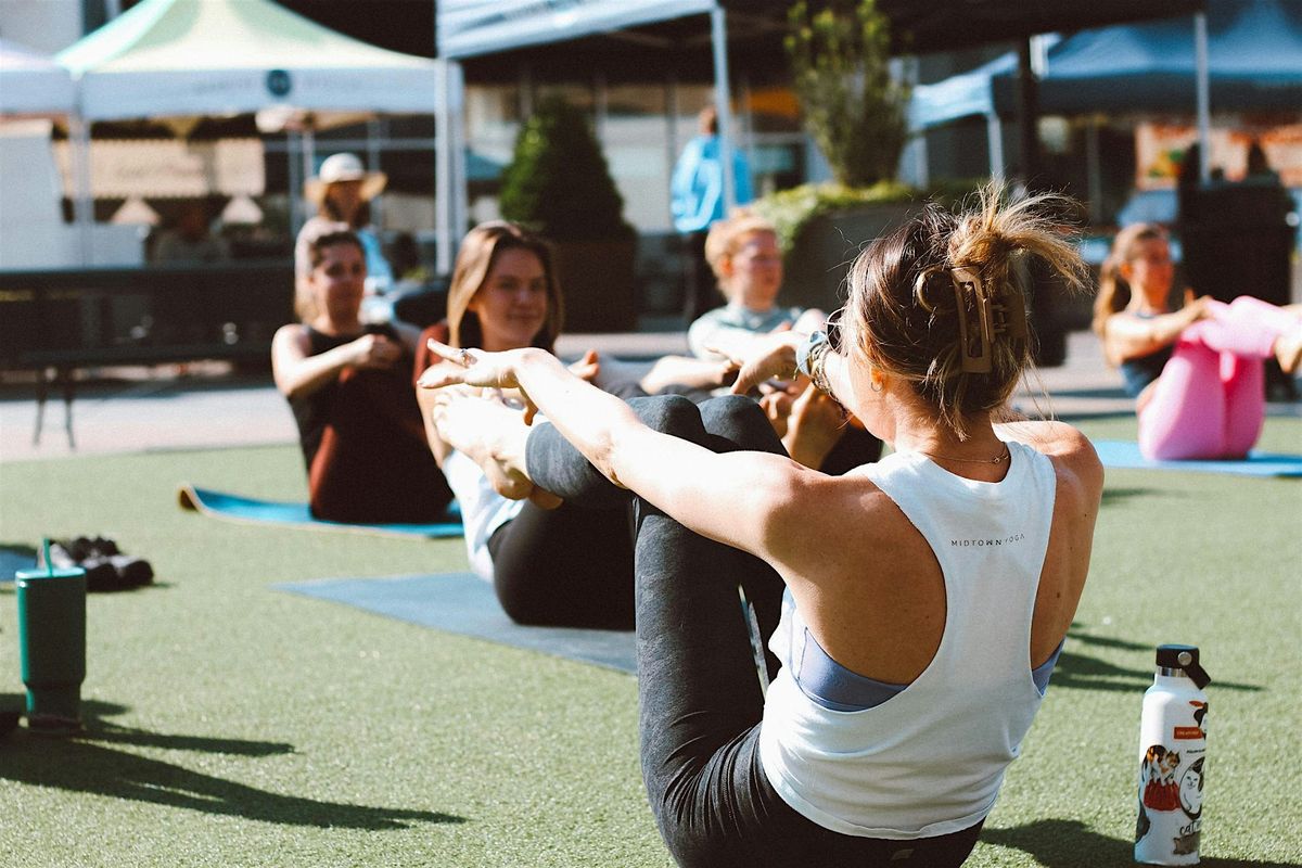Outdoor Yoga at Midtown Farmers' Market