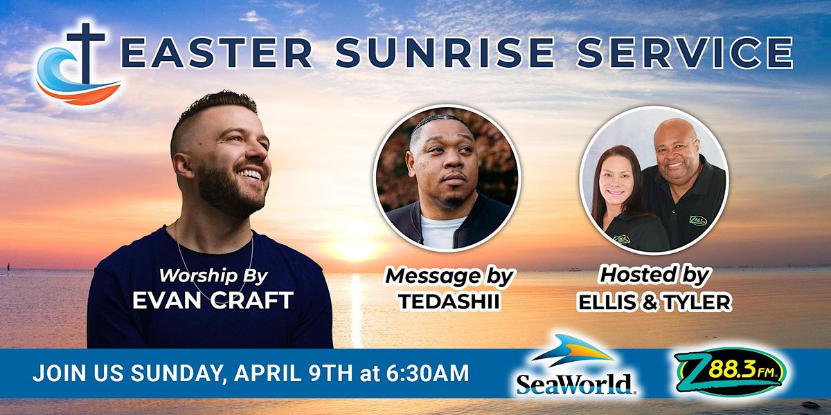 Z88.3 Easter Sunrise Service 2023 SeaWorld Orlando’s Bayside Stadium