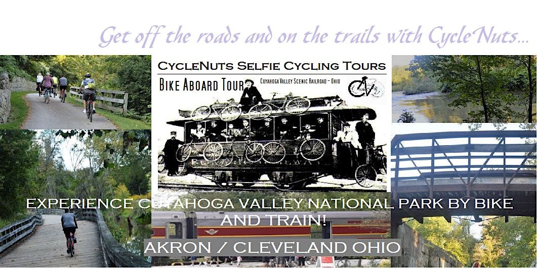 Akron, OH - Cuyahoga Valley Scenic Railroad | Smart-guided Bike-Aboard Tour