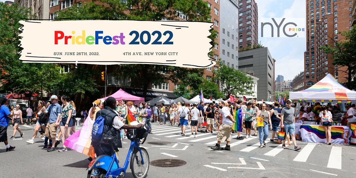 NYC Pride 2022 PrideFest Exhibitor Registration PrideFest