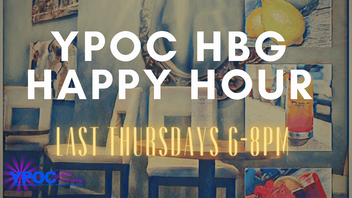 YPOC HAPPY HOUR 2022 District Bar & Lounge, Harrisburg, PA March 31