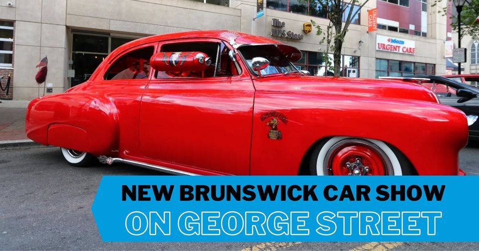 New Brunswick Car Show on Street Monument Square, New